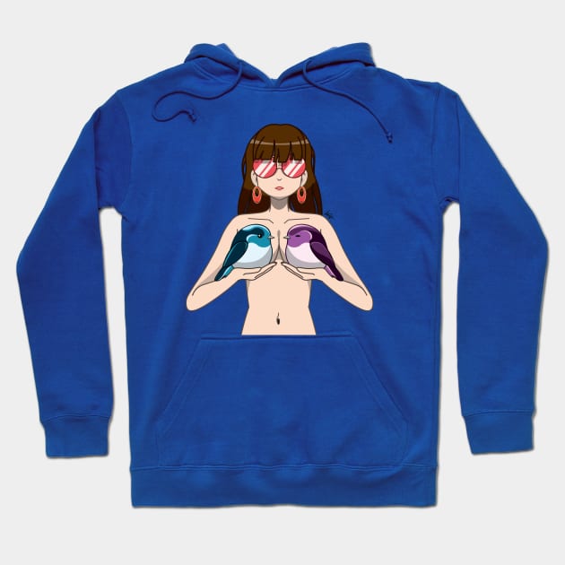 Big Pair of Tits Hoodie by Munchbud Ink